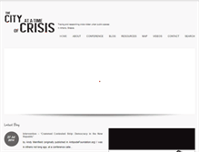 Tablet Screenshot of crisis-scape.net
